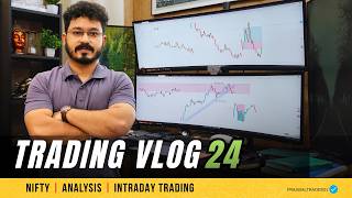 Trading Vlog 24 Trading Nifty 50 July 15 Trade Intraday