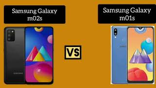 Samsung Galaxy m02s Vs Samsung Galaxy m01s