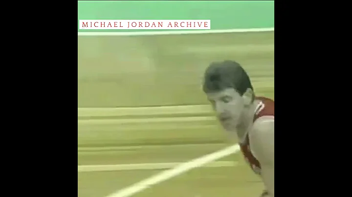 Michael Jordan 3 Great Assists in a Row to Will Pe...