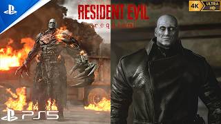 RESIDENT EVIL 9 REQUIEM - Leon Vs Tyrant Mr. X Boss Fight Gameplay - PS5 [4K 60FPS]