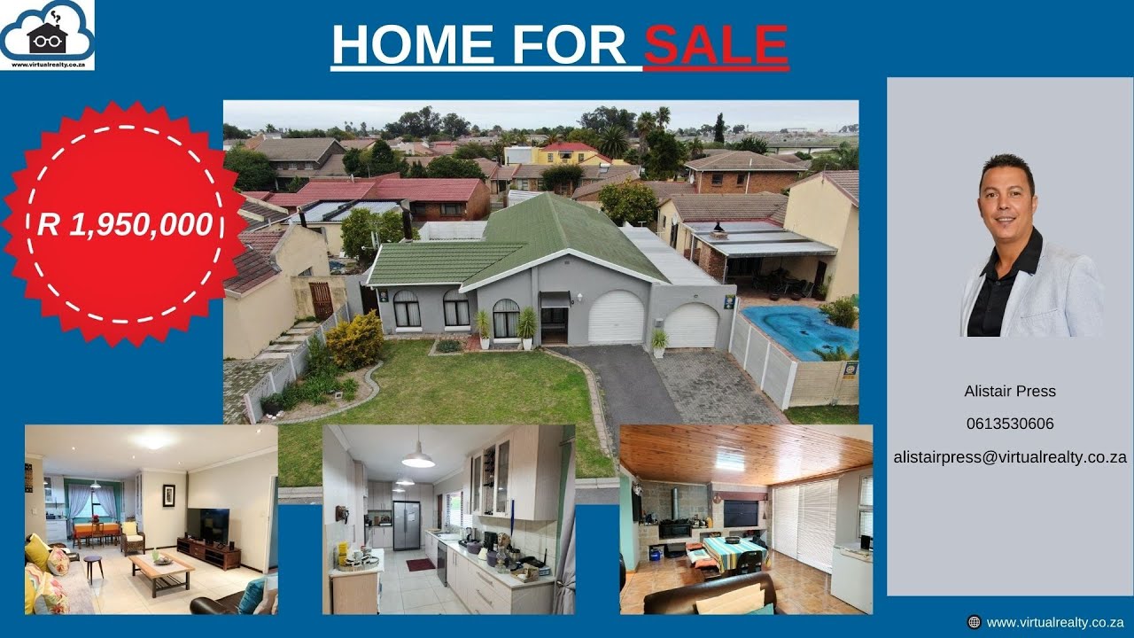 Home for sale in Oakdene, Kuils River R 1,950,000 YouTube