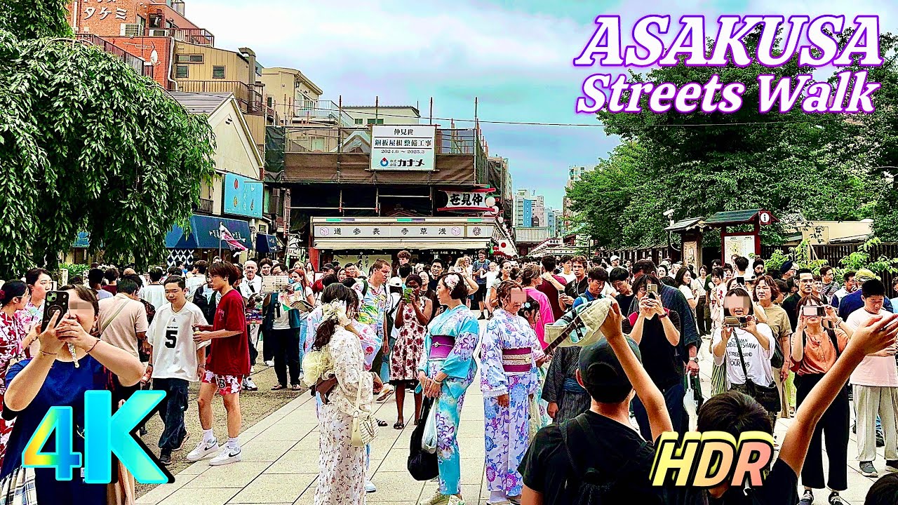 Asakusa Walk - - Tokyo Walk, a frame from the walk