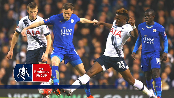 Tottenham 2-2 Leicester - Emirates FA Cup 2015/16 (R3) | Goals & Highlights