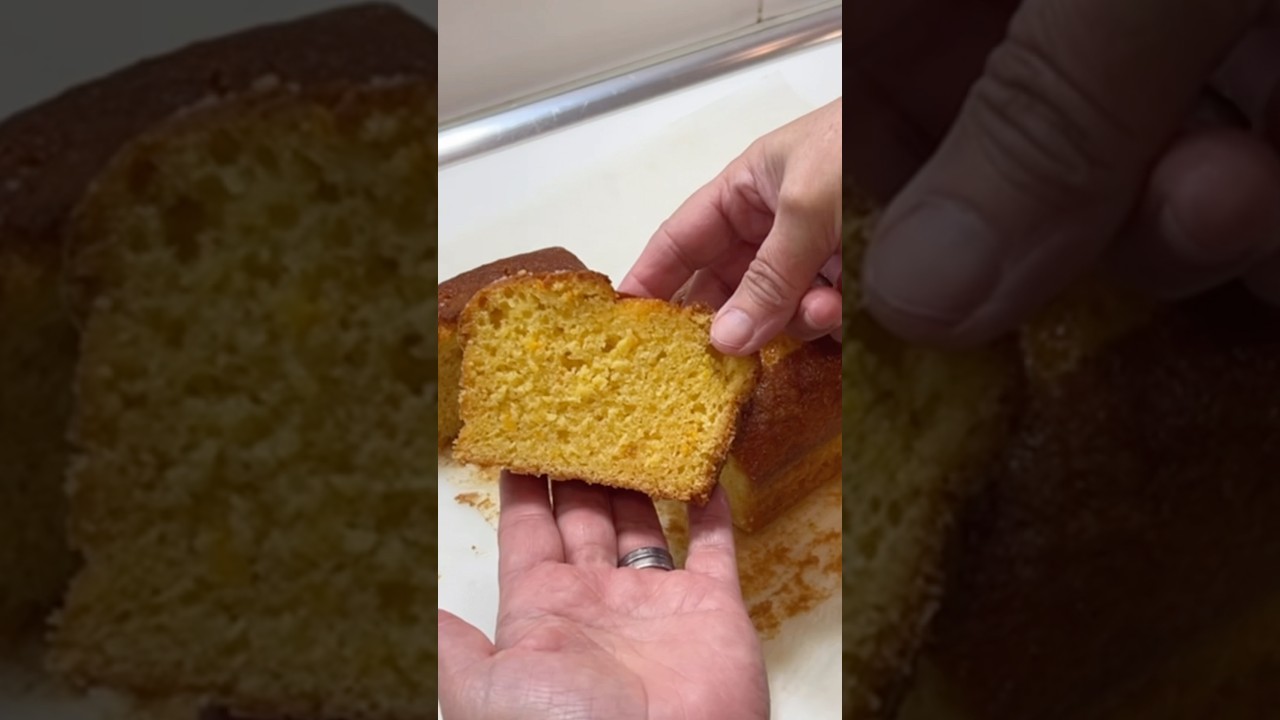 Bizcocho Húmedo de Naranja