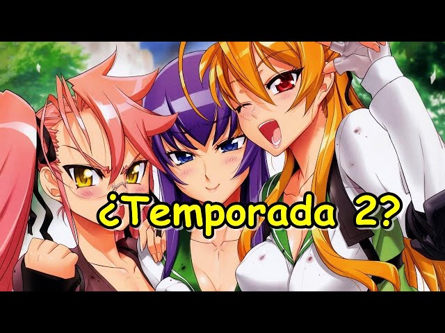 HIGH SCHOOL OF THE DEAD [2ª TEMPORADA] PRÓXIMA TEMPORADA?! 