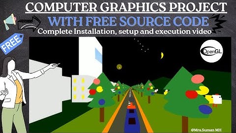 Chicken City | OpenGL Project | Computer Graphics Project | With Free Source Code