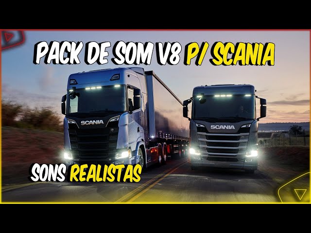 Scania R580 V8 Topline + Som - MixMods