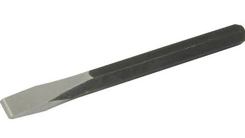 IRON CHISEL TOOL ! how to make chisel tools?(@Hmarmor29 )
