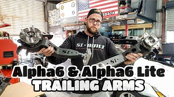🔥Our ALPHA6 and ALPH6 LITE TRAILING ARMS