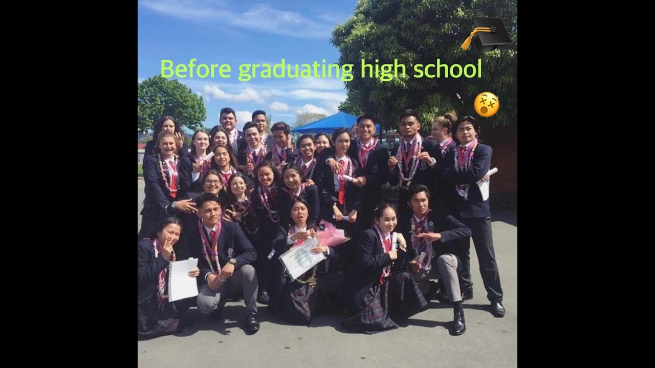 Few weeks before graduation