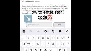 How to Enter Roblox App Star Code-Roblox Star Code 2025 #shorts #starcode