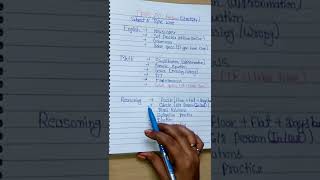 IBPS PO PRELIMS STRATEGY TOPIC WISE | IBPS CLERK PRELIMS STRATEGY TOPIC WISEshortsIBPSPOCLERK