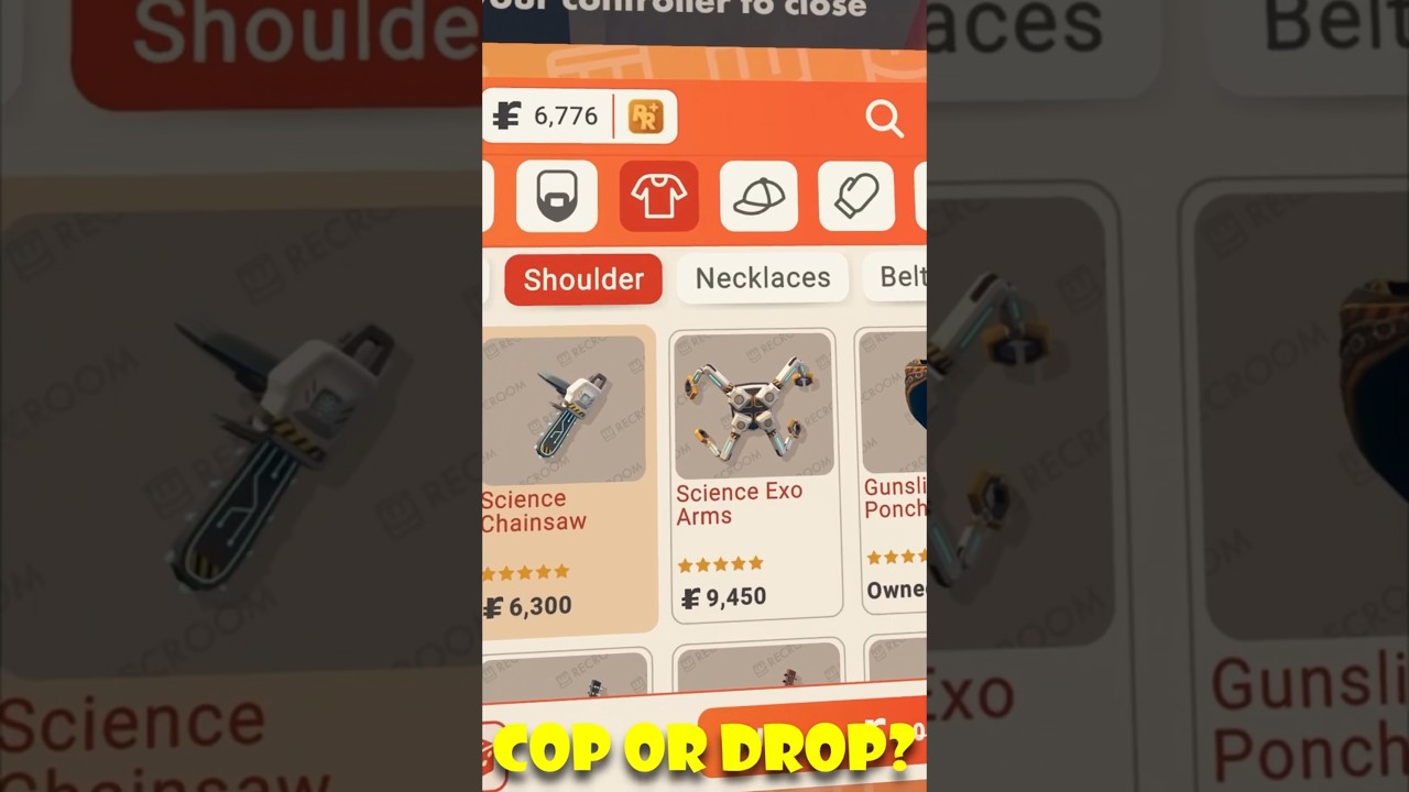 THIS Is Rec Rooms NEW Science Chainsaw & Science Exo Arms! 😳