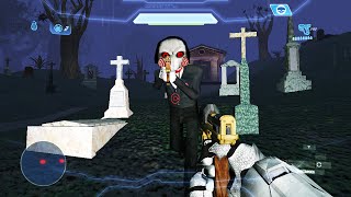 Halo CE Maps Saw Cementerio Con Guardianes 2016