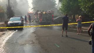 3 Alarm Fire Destroys Apartments - Northgate K8085