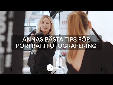 Annas bästa tips för porträttfotografering