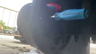 Isuzu NPR drum removal step