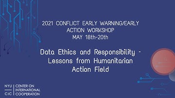 Data Ethics and Responsibility – Lessons from Humanitarian Action Field