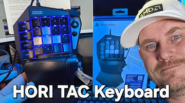 HORI Tactical Assault Commander Keyboard For PS5 PS4 And PC