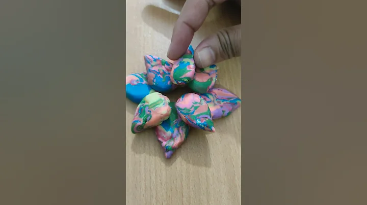 Diy clay lotus candle holder / Diy clay incense holder #clay art #shorts #diy #clay