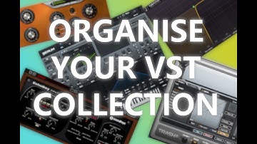 Organising VSTs Using Shortcuts (Ableton Live)