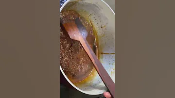 How To Make Perfect Brown Sugar Syrup For Bubble Milk Tea Brownsugar Caramel Bubbletea Shorts 