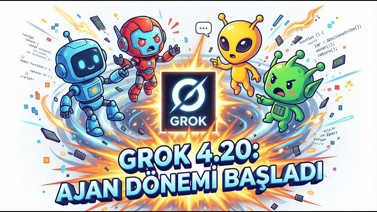 Grok 4.20 İlk Bakış | İş Bölümü Yapan Yapay Zeka!