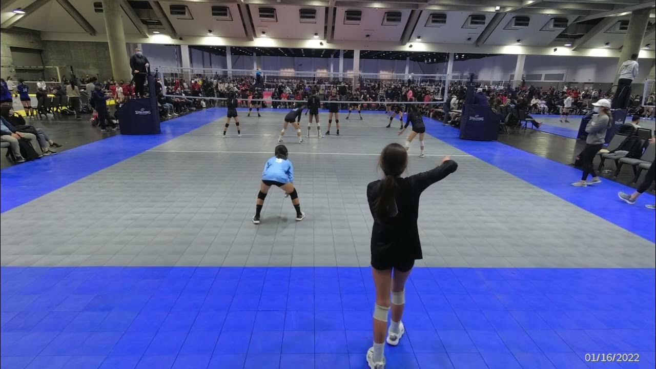 NCVA Cal kickoff Vision 12 Gold vs SF Tremors 12 Wolverines 1st set