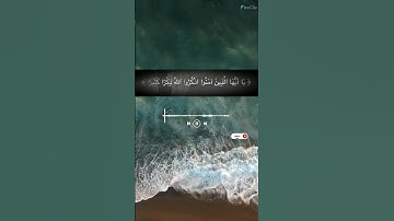 يا أيها الذين آمنوا اذكروا الله ذكرا كثيرا |القارئ ياسر الدوسري  #قران_كريم  #القارئ_ياسر_الدوسري