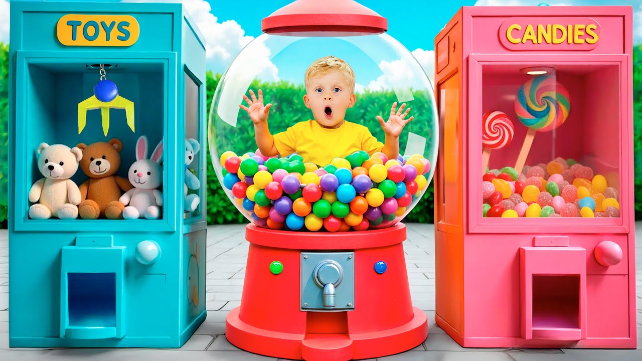 เมื่อโอลิเวอร์ต้องเข้าไปอยู่ในเครื่องกดหมากฝรั่งชาเลนจ์