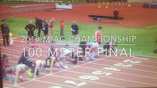 2018 MIAC 100m Final