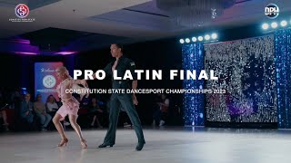 Pro Latin Final | Constitution State Dancesport Championships 2023