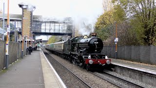7029 & 6233 hauls the |Lickey Banker| & Black 5 44871 * WATCH THE CASTLE BLITZ THE LICKEY UNASSISTED
