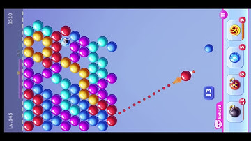 Bubble shooter Android gameplay l bubble shooter  bubble shooter game level 144-146 l bubble shooter
