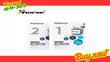 GODIAG Key Tool Plus Practical Instruction 1&2 Two Books for Locksmith or Vehicle Maintena