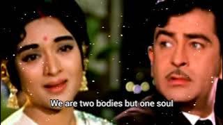 O mere sanam English Translation #melodyspot #latamangeshkar #hindisadsongs #mukeshsuperhitsongs