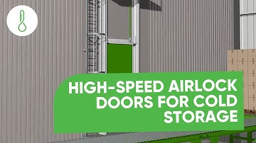 High-Speed Airlock Doors for Cold Storage | Ulti Group Cold Chain Solutions
