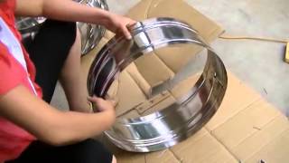 how to assemble Wind Driven Turbine Roof Ventilator