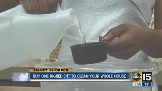 You can use vinegar to clean the windows, mirrors, toilet and
eliminate odors in kitchen. ◂ abc15 is your destination for arizona
breaking news, weather,...