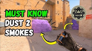 Beginner-friendly CS2 Dust 2 Smokes that