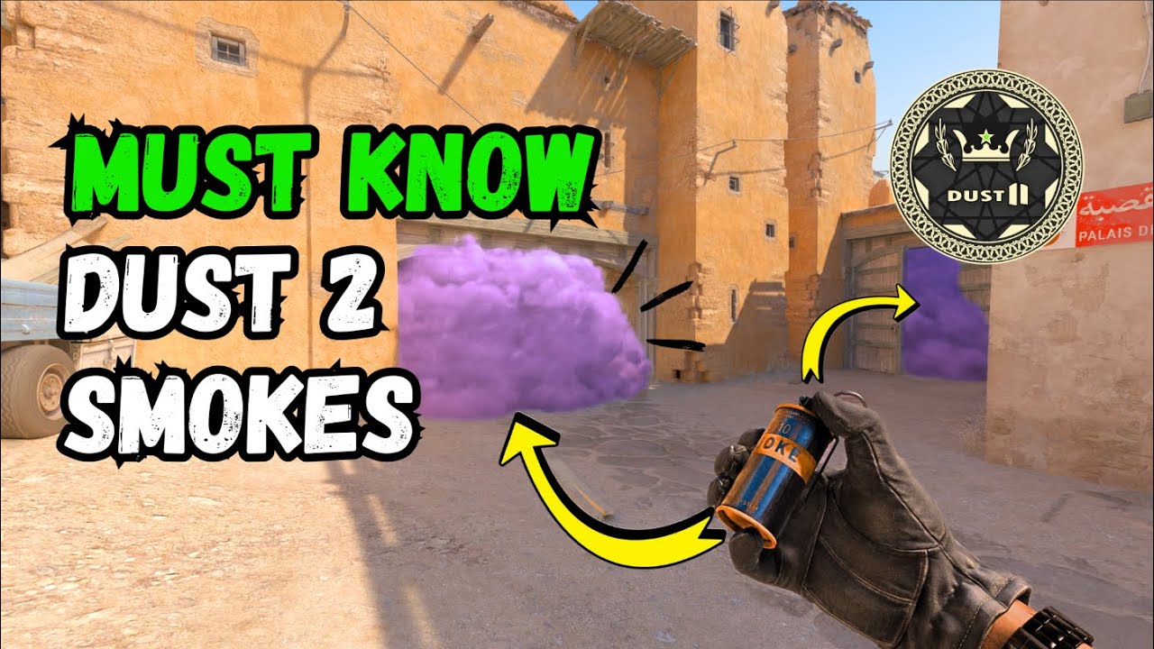 Beginner-friendly CS2 Dust 2 Smokes that'll help you DOMINATE!