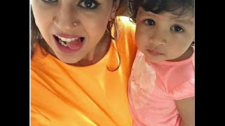 MS Dhoni Wife Sakshi and Daughter Ziva Dhoni ,How cute is this one Video??