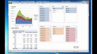 build an excel dashboard in under a minute