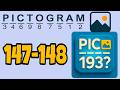 PICTOGRAM Picture Cryptogram 147 148