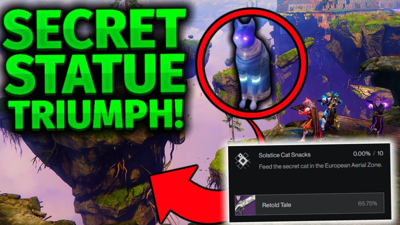 EAZ SECRET Cat Statue Triumph + Free Retold Tale!!!