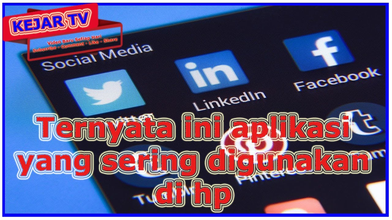 Cara Melihat Aplikasi yang Sering digunakan di Hp - YouTube