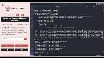 Implement Advanced Storage Features