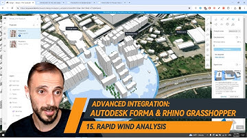 15- Wind Analysis Techniques in Autodesk Forma #AutodeskForma #RhinoGrasshopperIntegration