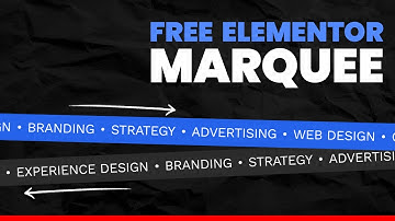 Get AMAZING Auto Sliding/Scrolling Text Effects with Elementor FREE