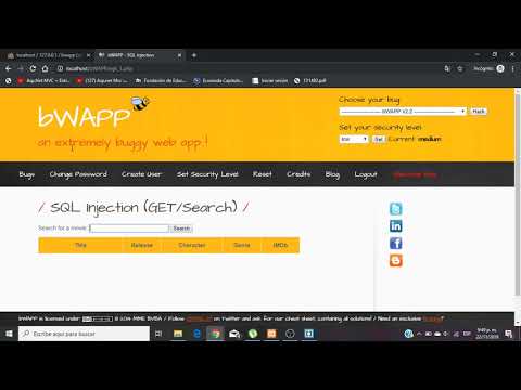 BWAPP SQL INJECTION
